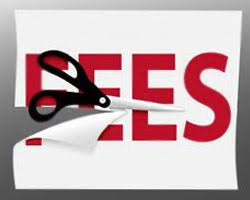 cut down fees